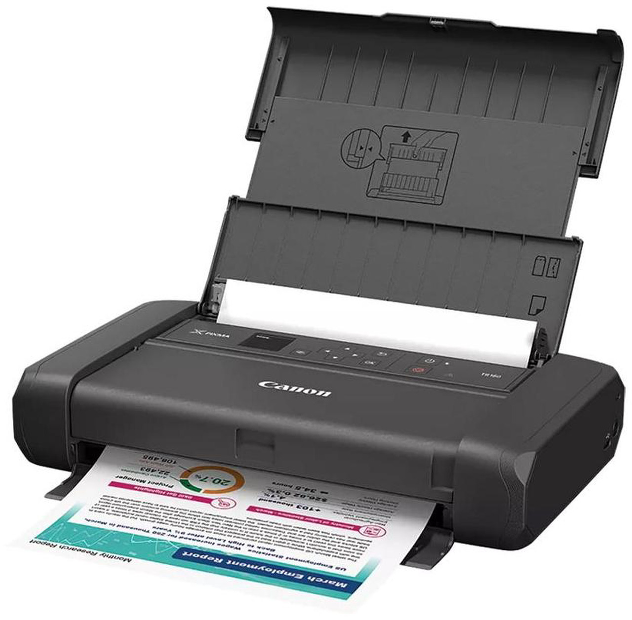 Open Box: Canon PIXMA TR160 Portable Wired/Wireless Inkjet Printer - Color - Newegg.com - Open Box condition - Image 21