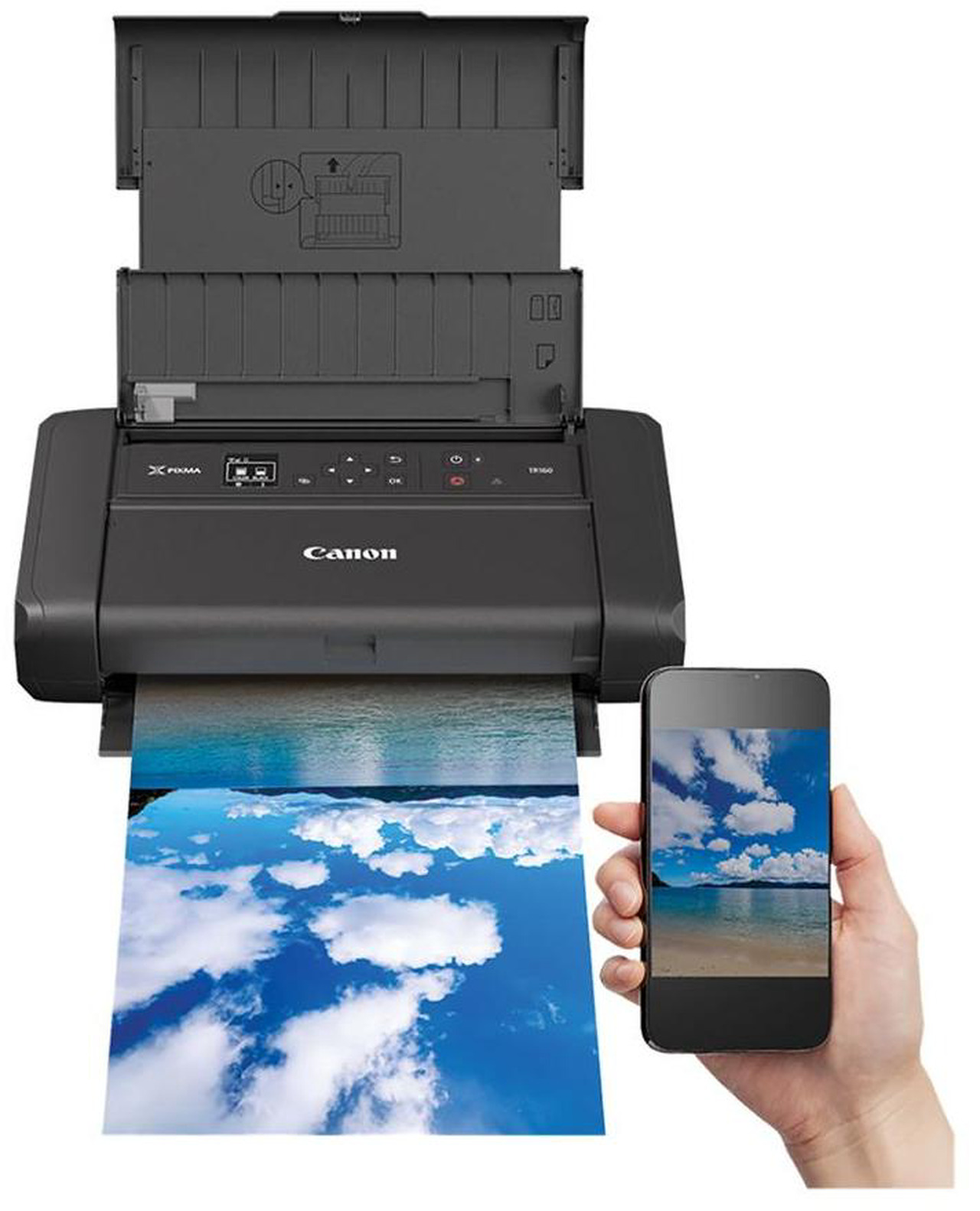 Open Box: Canon PIXMA TR160 Portable Wired/Wireless Inkjet Printer - Color - Newegg.com - Open Box condition - Image 23