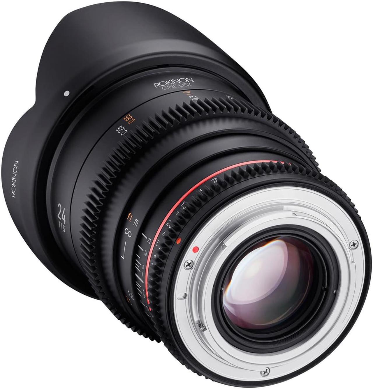 Alt view image 4 of 5 - Rokinon 24mm T1.5 Cine DSX High-Speed Lens for Fujifilm X #DSX24-FX