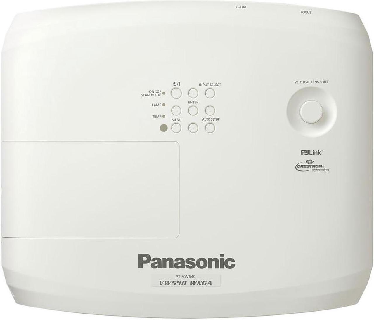 Alt view image 5 of 9 - Panasonic - PT-VZ580U - Panasonic PT-VZ580 LCD Projector - 16:10 - 1920 x 1200 - Front, Ceiling, Rear - 1080p - 5000