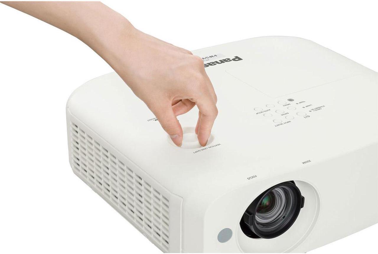 Alt view image 7 of 9 - Panasonic - PT-VZ580U - Panasonic PT-VZ580 LCD Projector - 16:10 - 1920 x 1200 - Front, Ceiling, Rear - 1080p - 5000