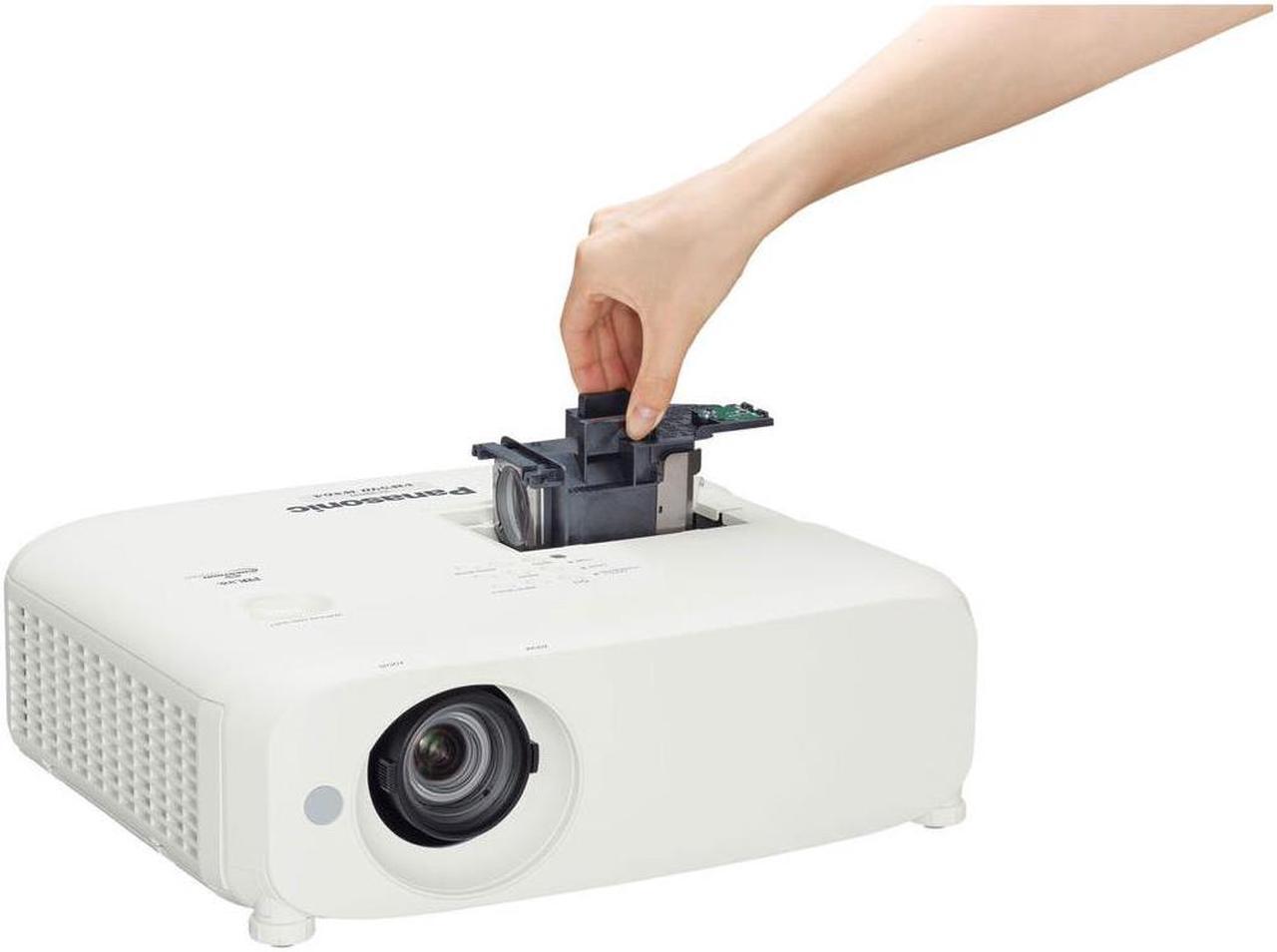 Alt view image 6 of 9 - Panasonic - PT-VZ580U - Panasonic PT-VZ580 LCD Projector - 16:10 - 1920 x 1200 - Front, Ceiling, Rear - 1080p - 5000