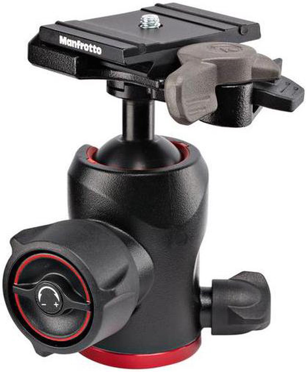 Main image of Manfrotto 494 Aluminum Center Ball Head with 200PL-PRO Quick Release Plate, 3.9" Height, 17.6 lbs Capacity
