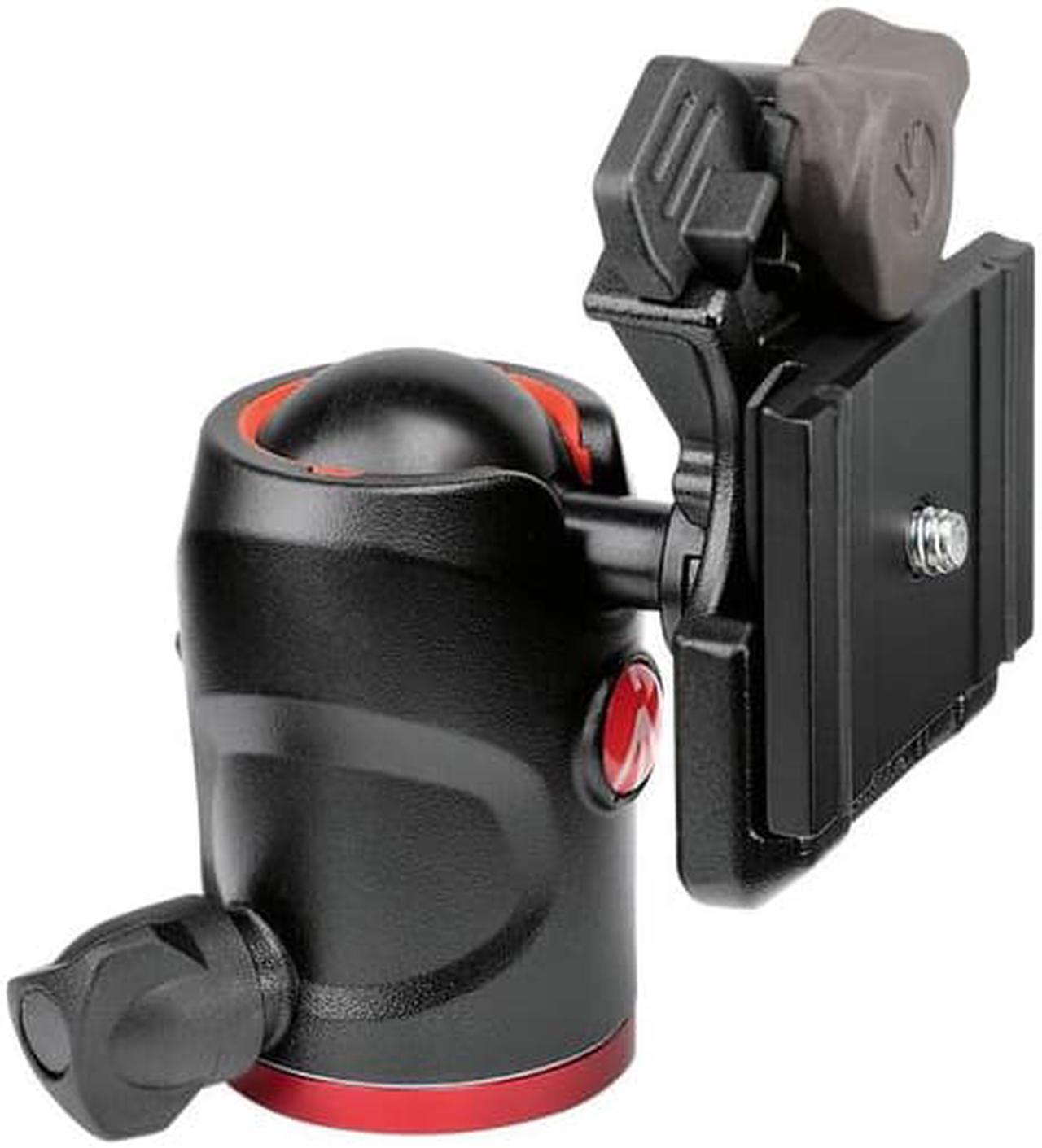 Alt view image 2 of 16 - Manfrotto 494 Aluminum Center Ball Head with 200PL-PRO Quick Release Plate, 3.9" Height, 17.6 lbs Capacity