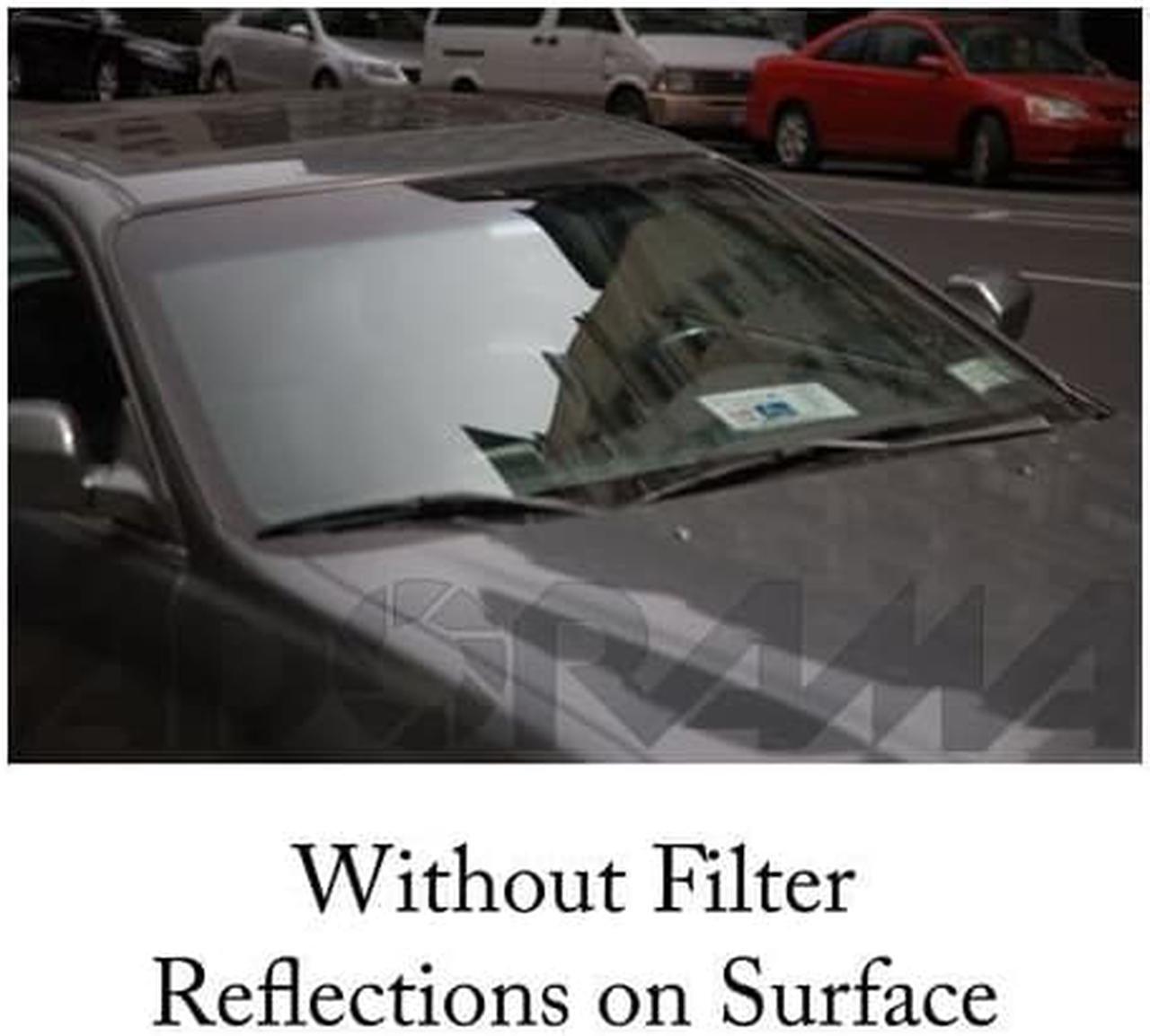 Alt view image 2 of 4 - Hoya 95mm Linear Polarizer Glass Filter #B-95PL-GB
