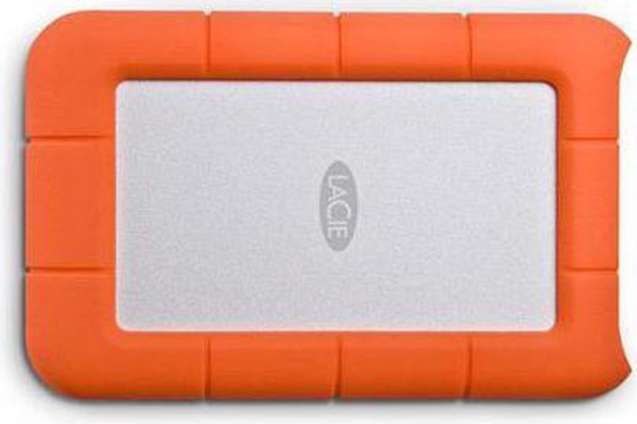 LaCie 2TB Rugged Mini External Hard Drive USB 3.0 Model LAC9000298 Orange