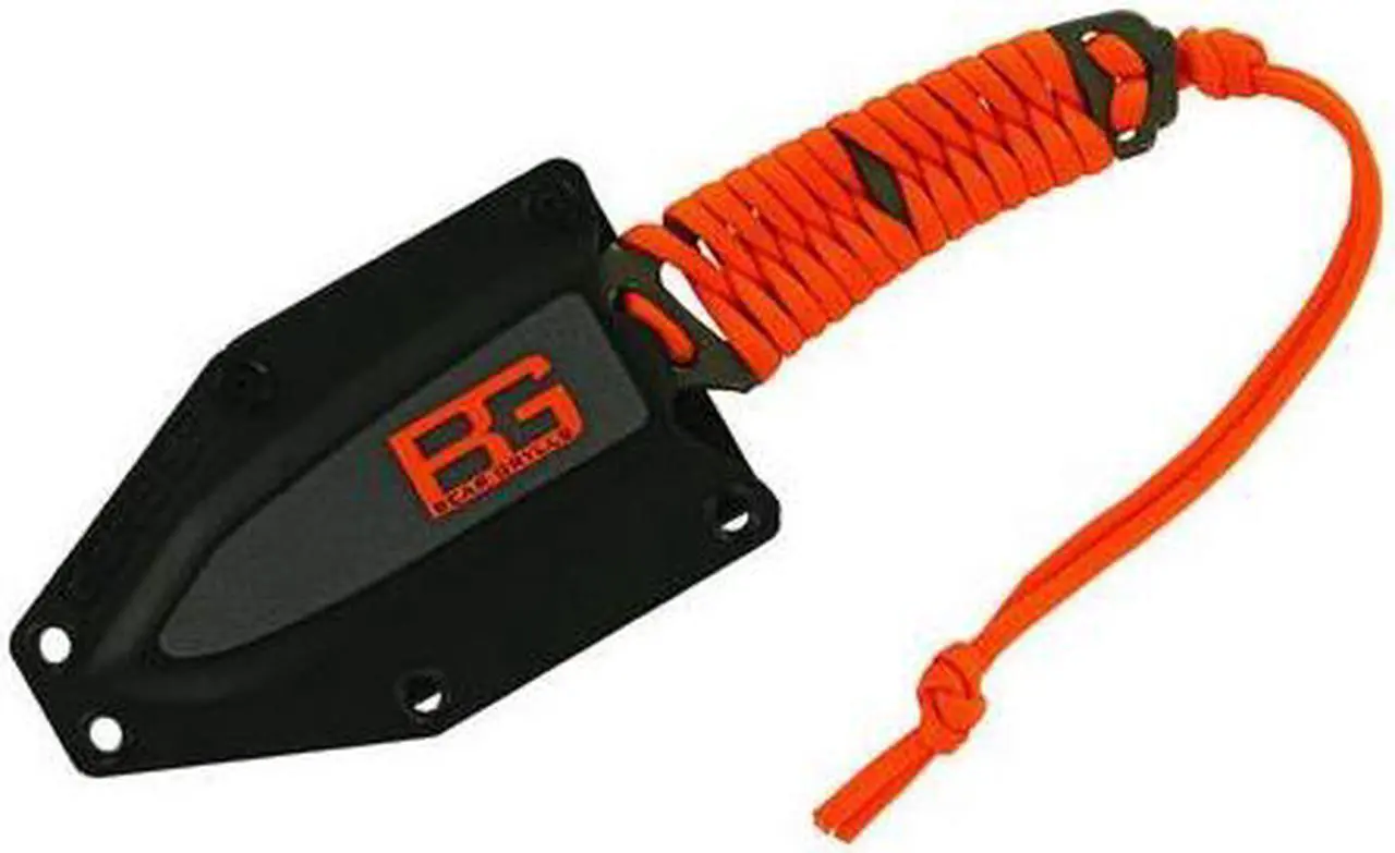 Alt view image 5 of 12 - Gerber Bear Grylls Paracord Fixed Blade Knife 31-001683