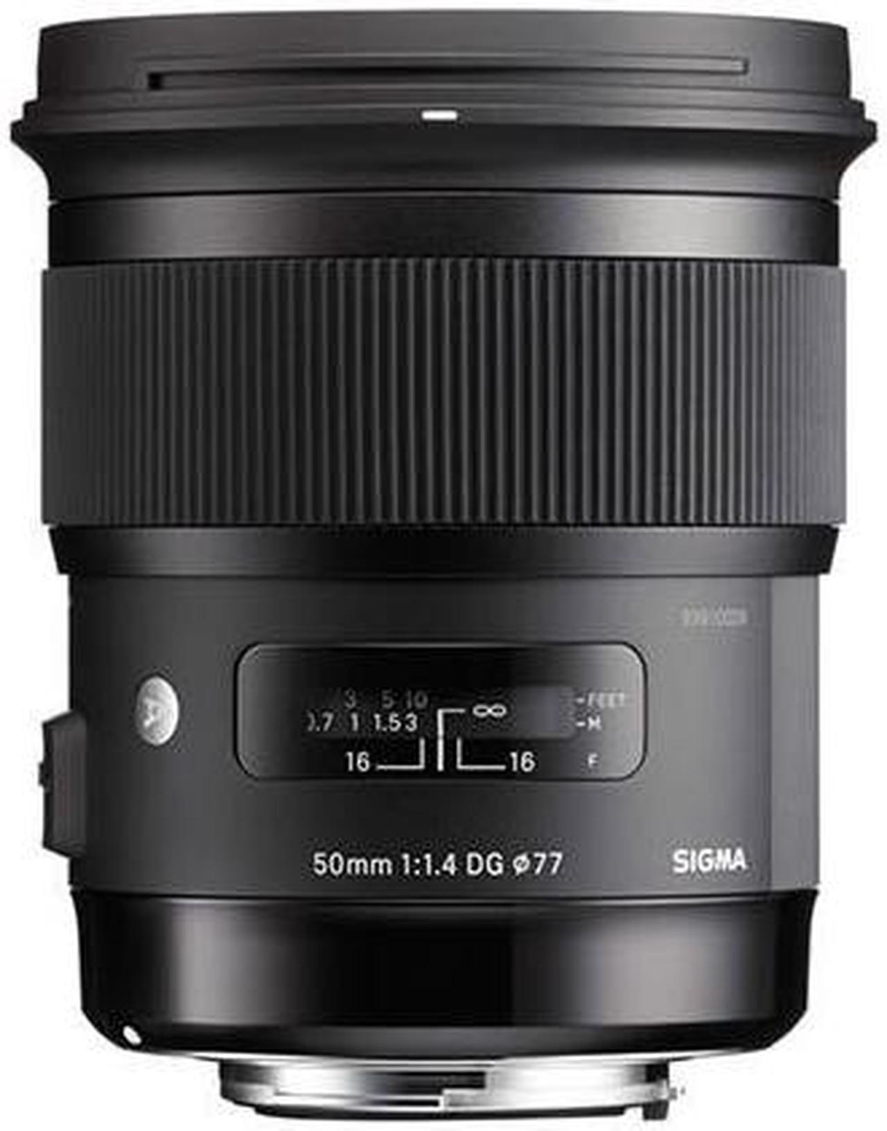 Main image of Sigma 50mm f/1.4 DG HSM ART Lens for Nikon DSLR Cameras - USA Warranty #311306