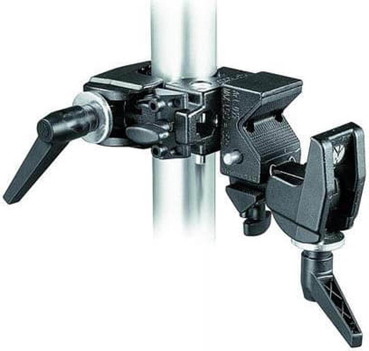 Alt view image 2 of 2 - Manfrotto 038 Double Super Clamp