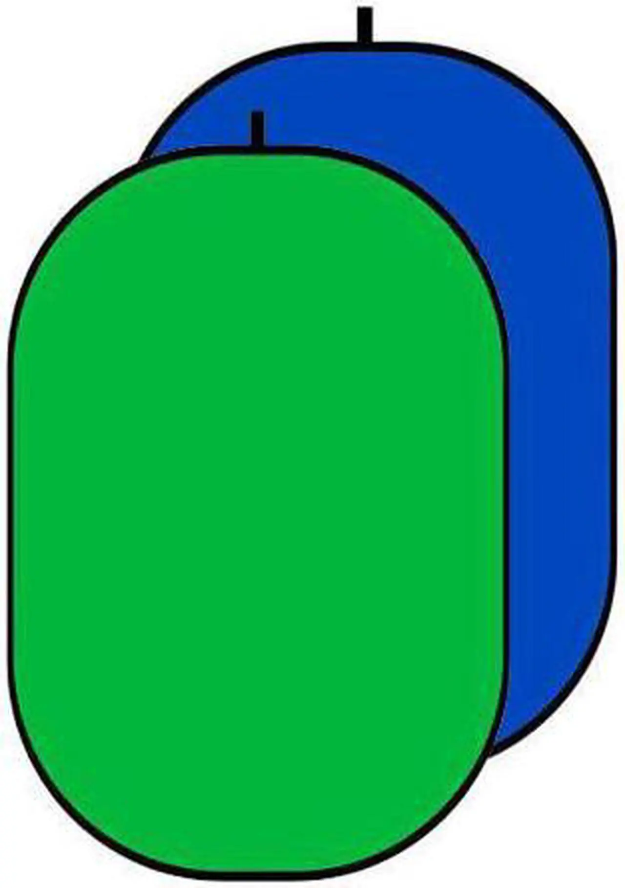 Main image of Belle Drape Collapsible Background - 40X60" (Blue/Green Chroma) #BDPB-4060BG