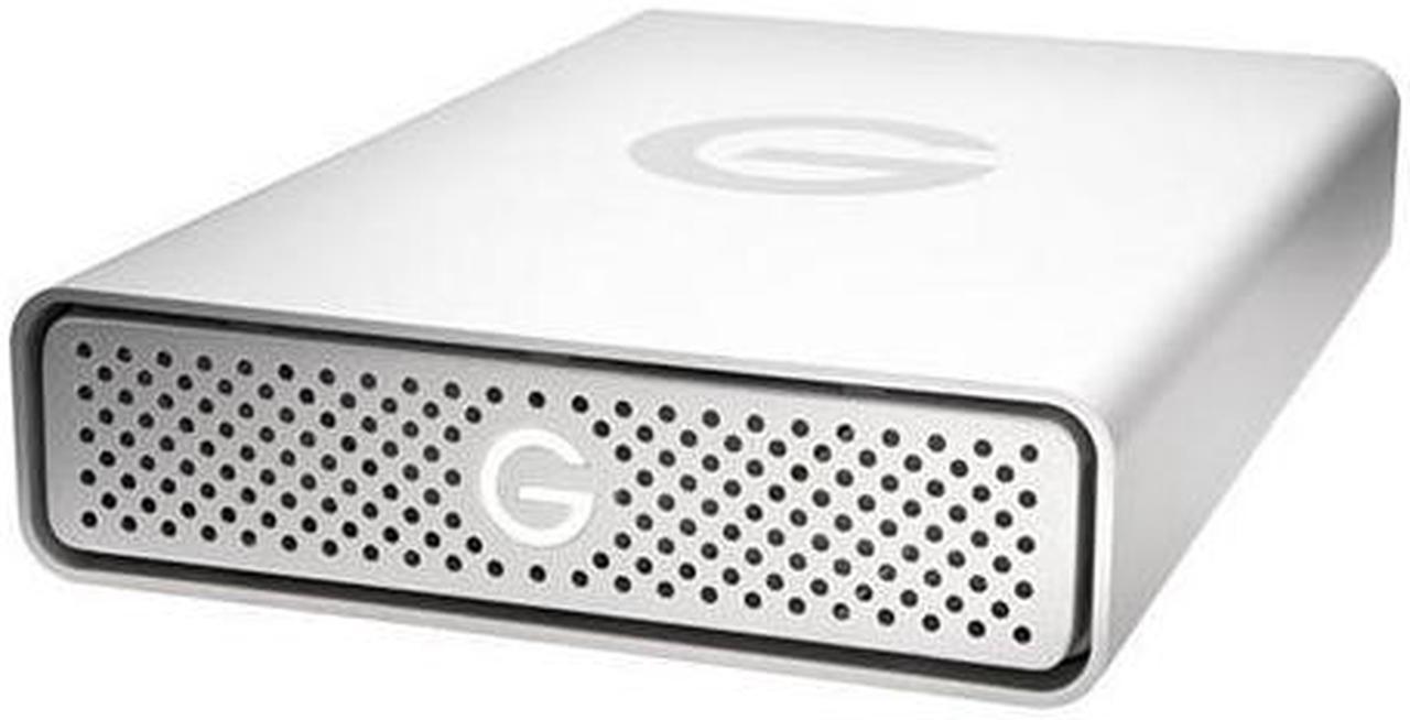 G-Technology G-DRIVE USB 6TB USB 3.0 Desktop External Hard Drive 0G03674 Silver