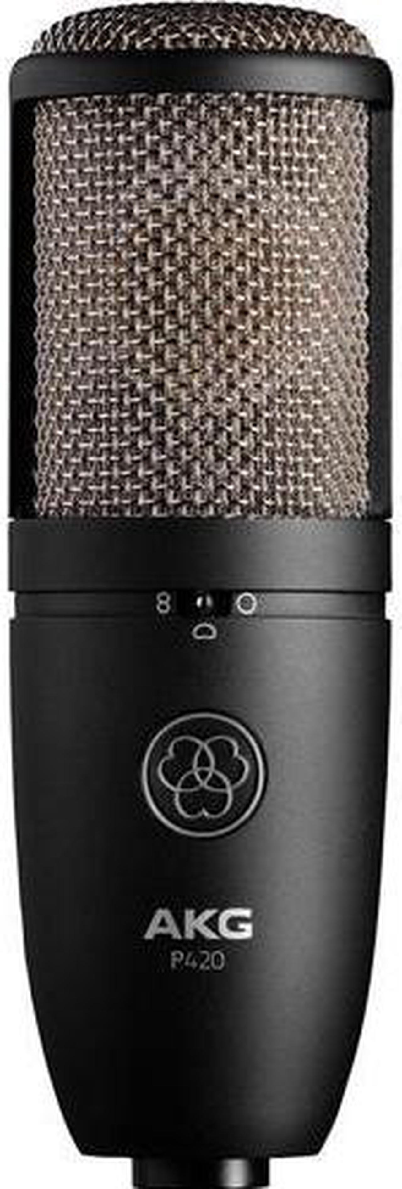 Alt view image 5 of 9 - AKG Perception 420 Multi-Pattern Studio Mic Condenser Microphone NEW