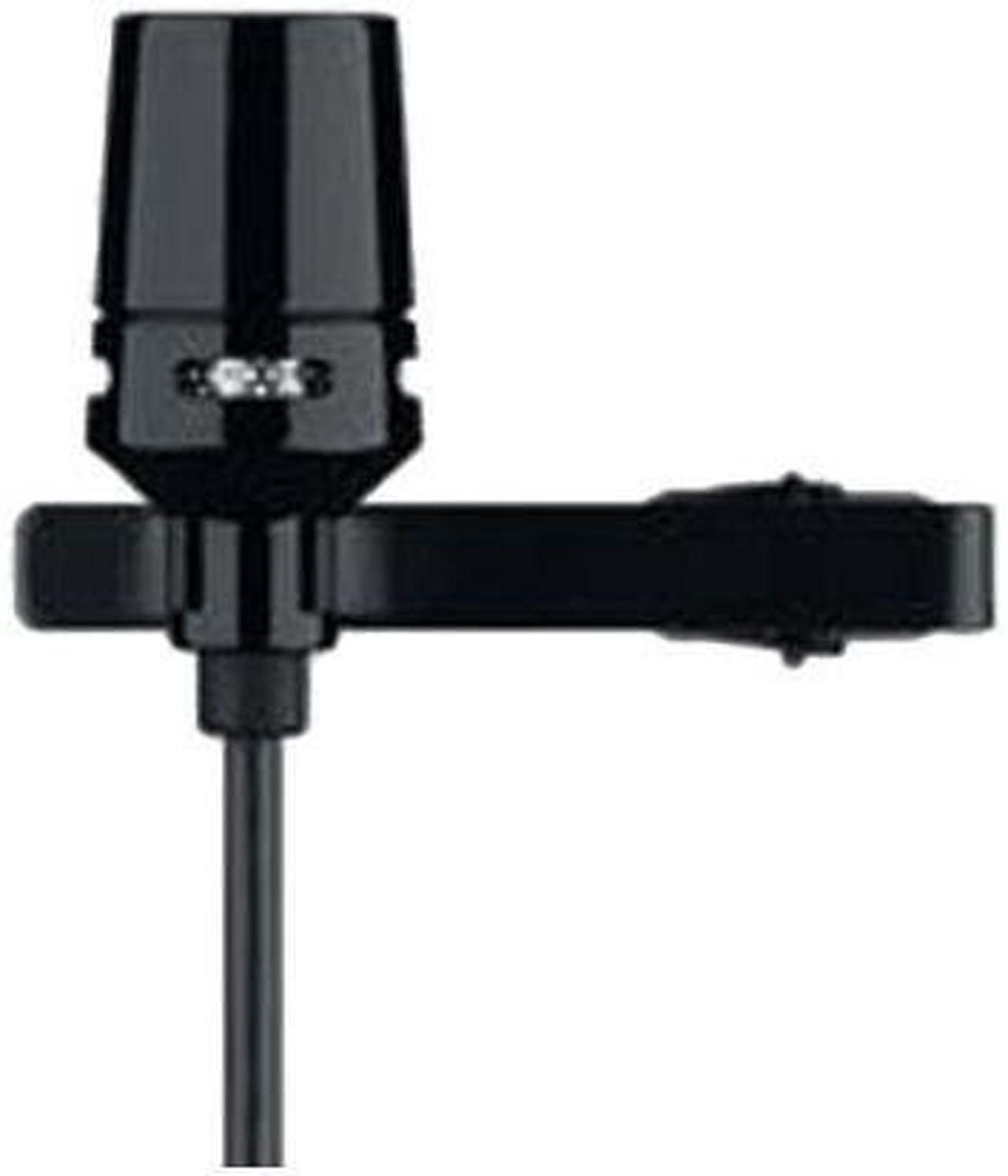 Main image of Shure CVL Centraverse Lavalier Condenser Microphone with Tie Clip #CVL-B/C-TQG