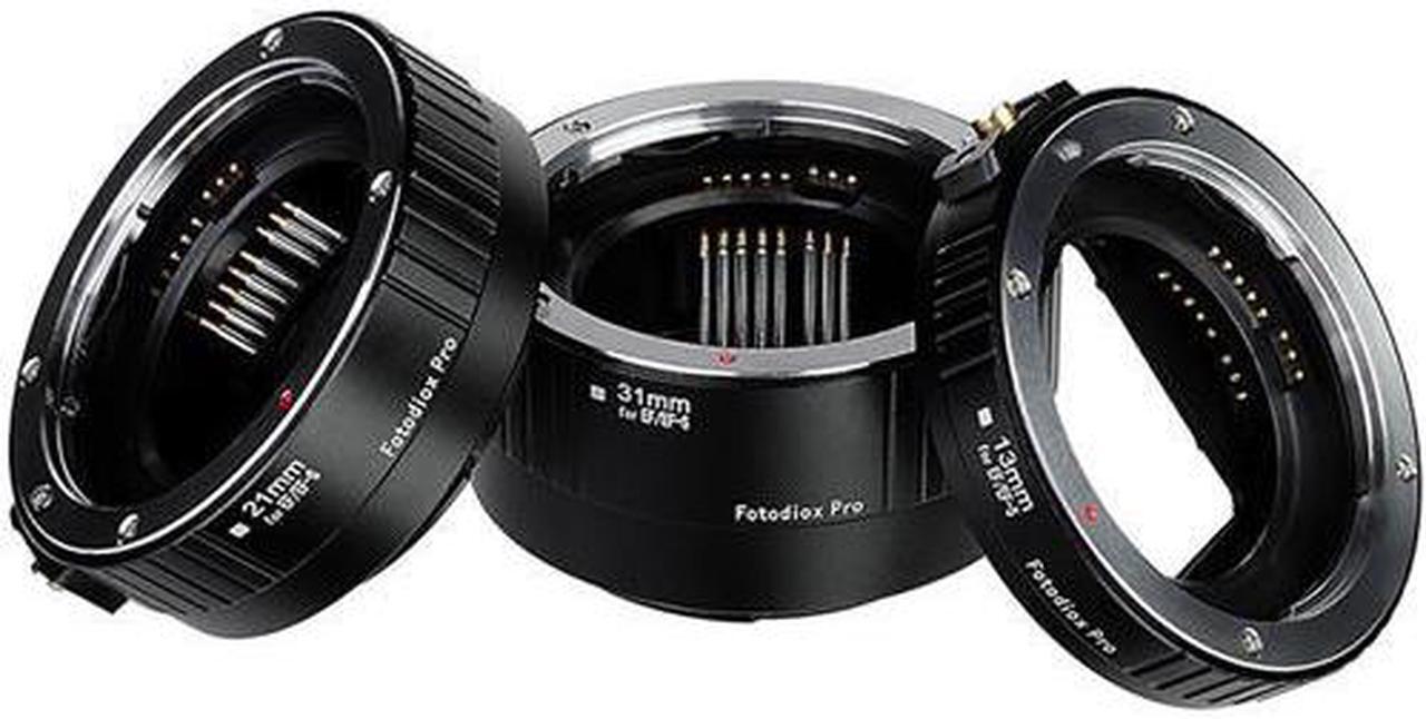 Alt view image 2 of 6 - Fotodiox Pro Automatic Macro Extension Tube Kit for Canon EOS EF/EF-s Camera
