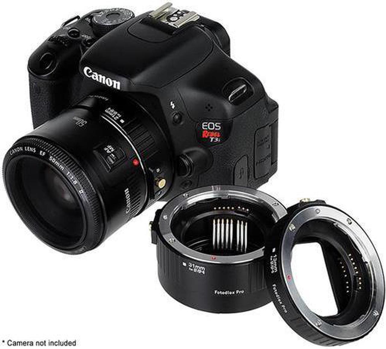 Alt view image 4 of 6 - Fotodiox Pro Automatic Macro Extension Tube Kit for Canon EOS EF/EF-s Camera