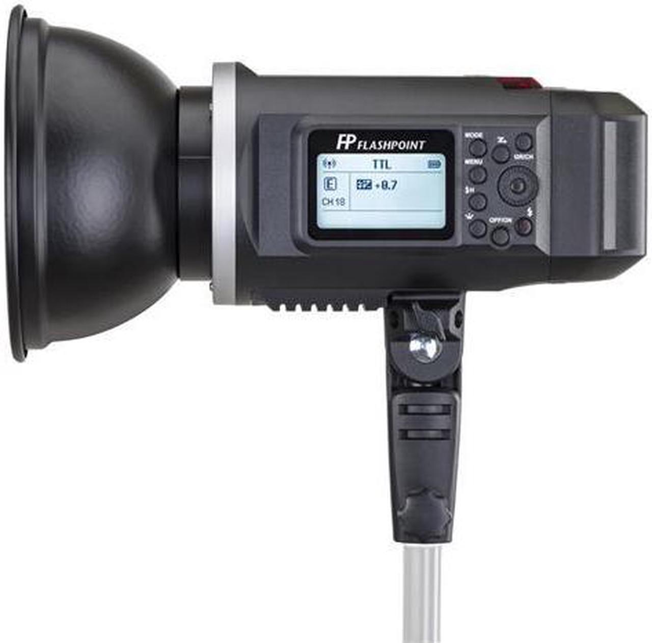 Alt view image 2 of 9 - Flashpoint XPLOR 600 R2 HSS TTL Battery-Powered All-In-One Outdoor Flash