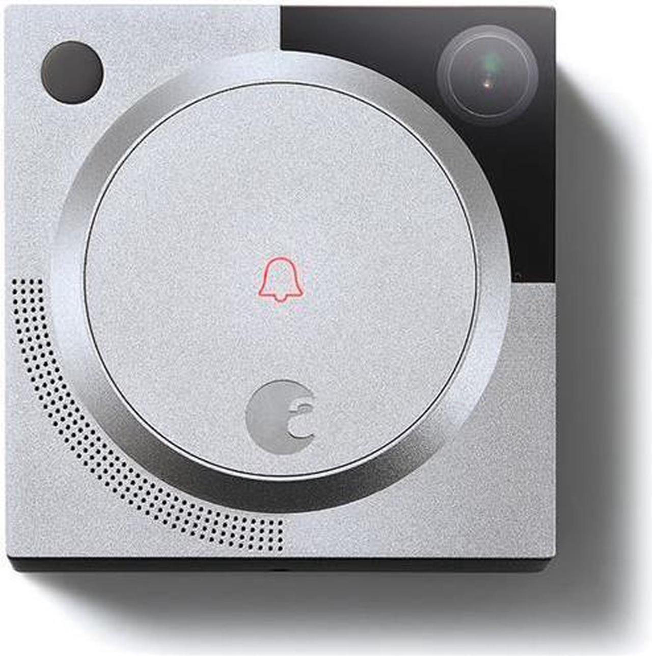 Main image of August 1.2MP Wireless Doorbell Cam, 1280 x 960 at 30 fps, Silver #AUG-AB01-M01-S01