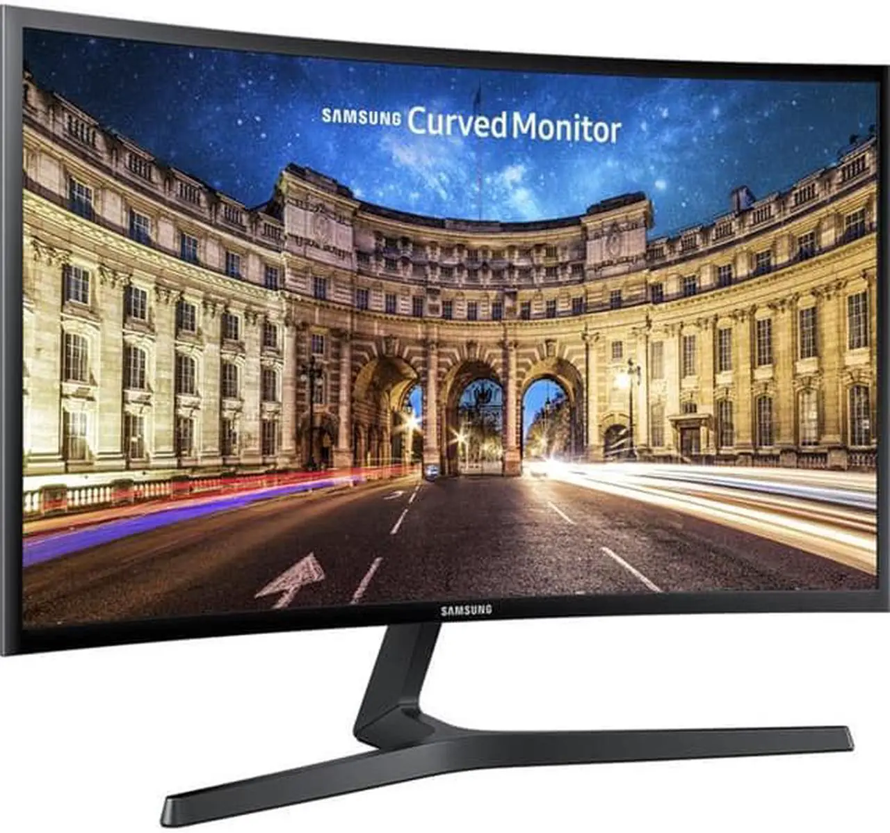 Alt view image 4 of 12 - Samsung 27" CF398 Full HD 1920 x 1080 Curved LED Monitor HDMI, DisplayPort