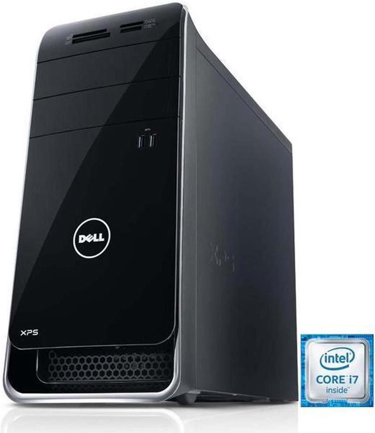 Alt view image 5 of 5 - DELL Desktop Computer XPS 8900 Intel Core i7-6700K 24GB DDR4 2TB HDD 32GB SSD NVIDIA GeForce GTX 750 Ti Windows 10 Home 64-Bit English