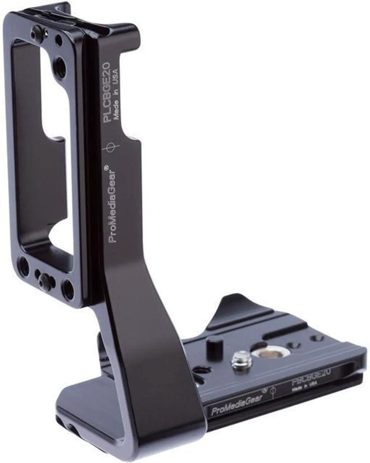 Main image of ProMediaGear PLCBGE20 Arca-Swiss L-Bracket for Canon 5D Mark IV with BG-E20 Grip
