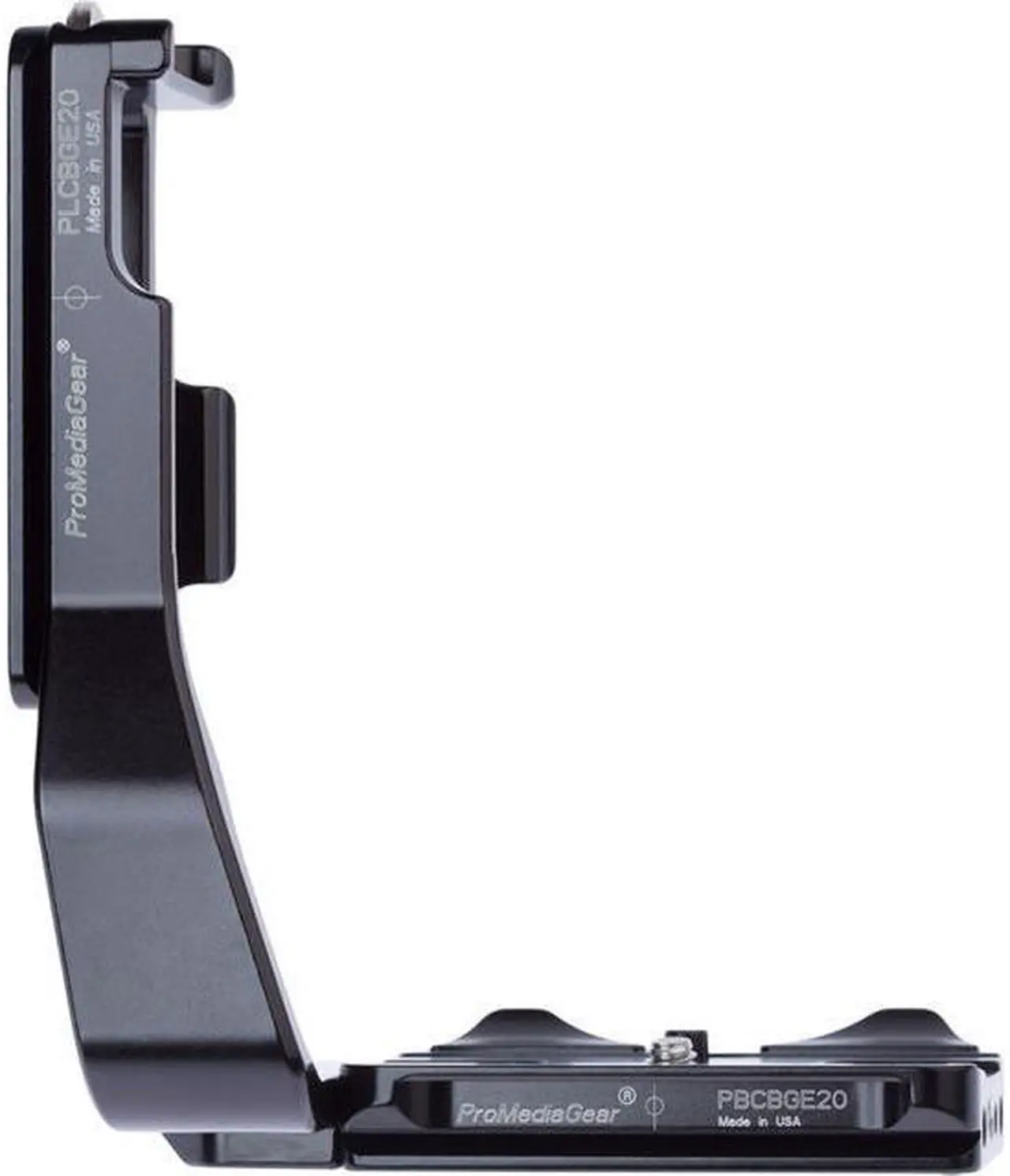 Alt view image 2 of 3 - ProMediaGear PLCBGE20 Arca-Swiss L-Bracket for Canon 5D Mark IV with BG-E20 Grip
