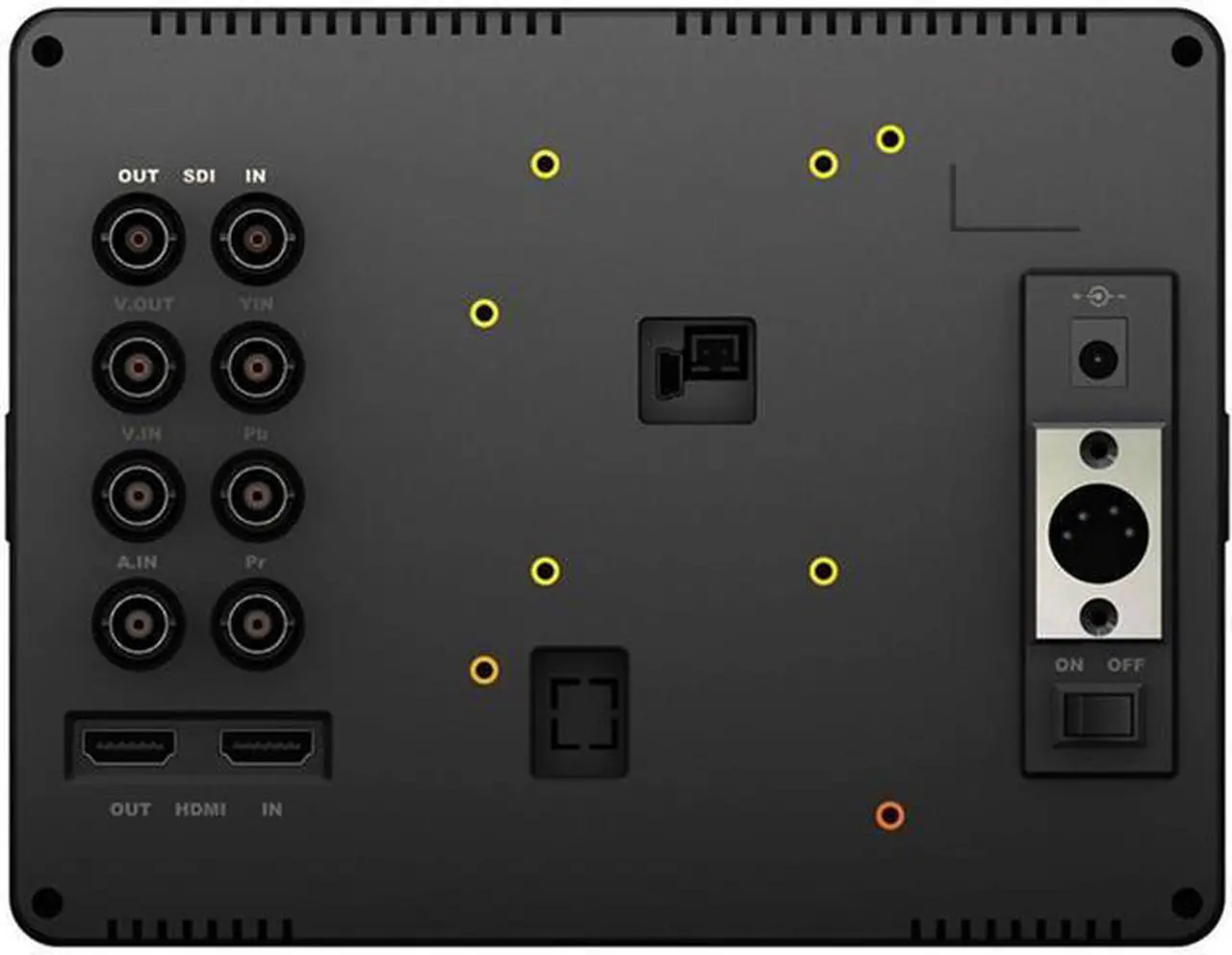 Alt view image 6 of 7 - Lilliput 7" 665 665GL-70NP/H/Y 800:1 HDMI in  On Camera Field Monitor+LP-E6 Adapter YPbPr AV HDMI input with hot shoe mount+mini Hdmi Cable by VIVITEQ INC