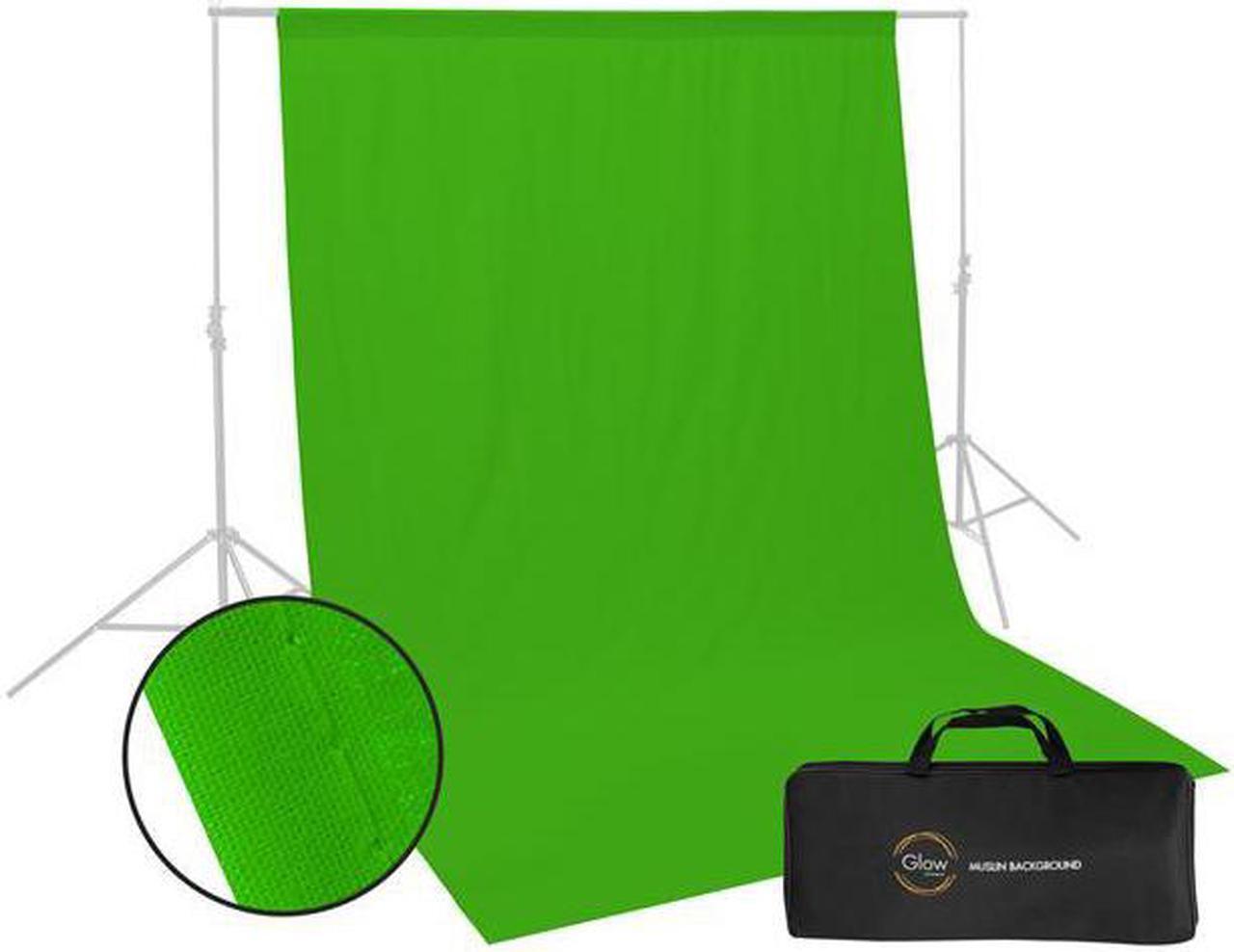 Main image of Glow Muslin Background - 6 x 9' (Chroma Green) #BG-G-96