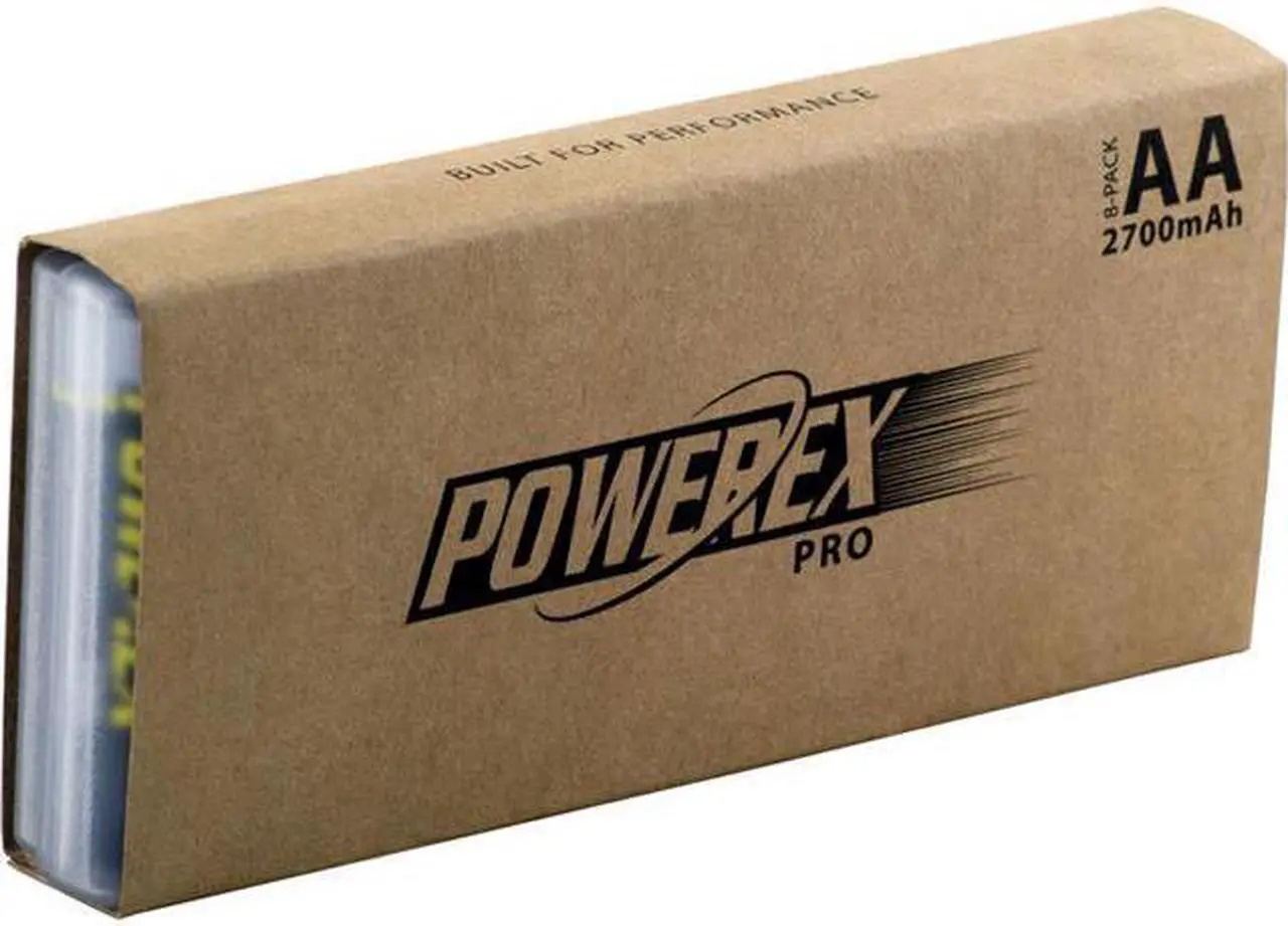 Alt view image 2 of 2 - Maha Powerex PRO AA 1.2V 2700mAh Rechargeable Ni-MH Battery, 8-Pack #MH8AAPROBH