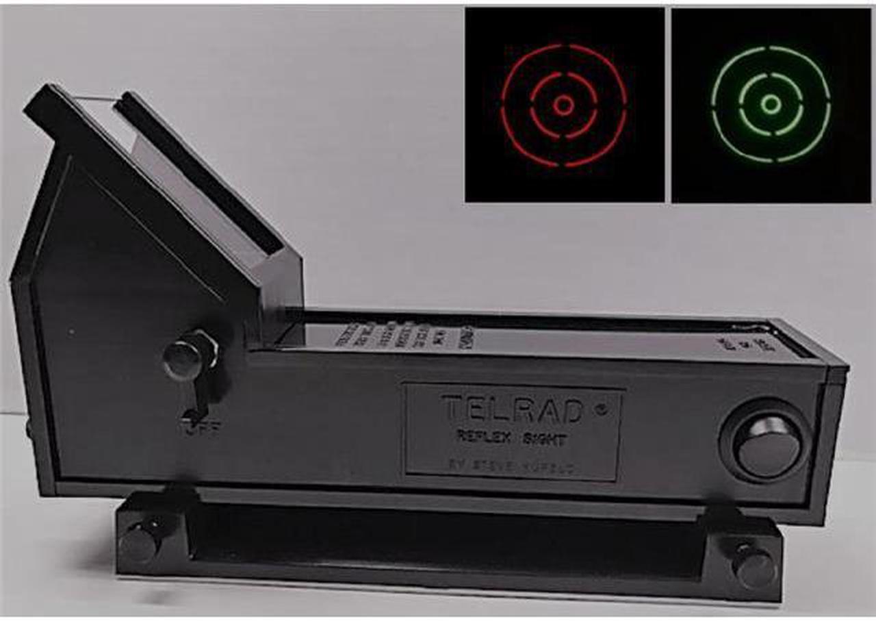 Main image of Telrad Finder Sight Red / Green Switchable with Mounting Base #1001-2