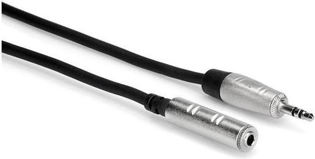 Main image of Hosa Technology 5' REAN 3.5mm TRS Male to 3.5mm TRS Female Pro Headphones Cable