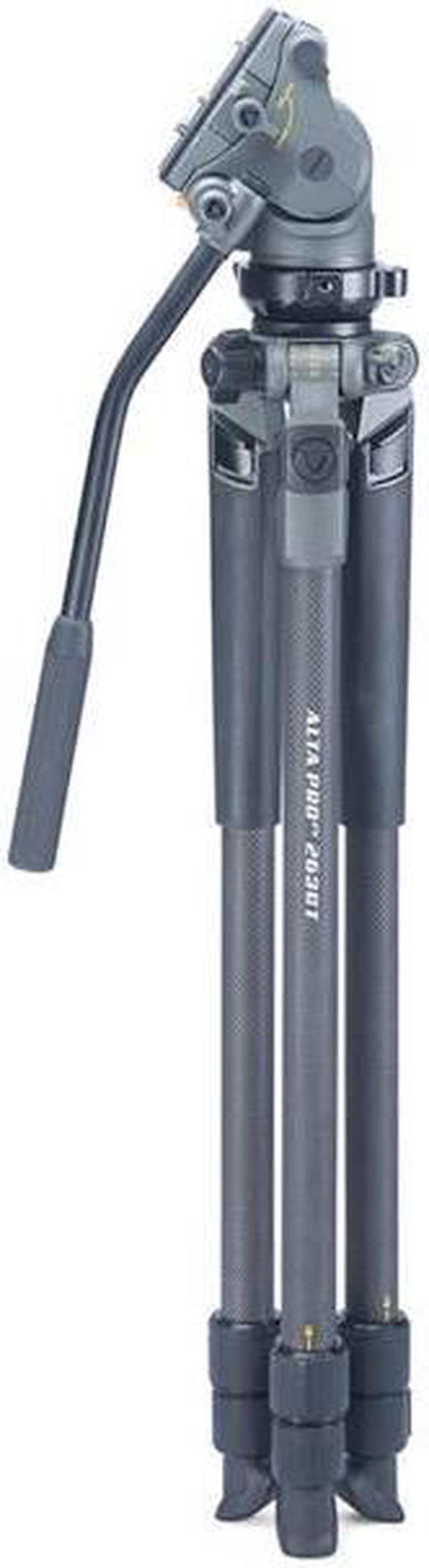 Alt view image 3 of 6 - Vanguard?ALTA PRO 2 263CVP Carbon Fiber Tripod with Alta PH-123V Video Head