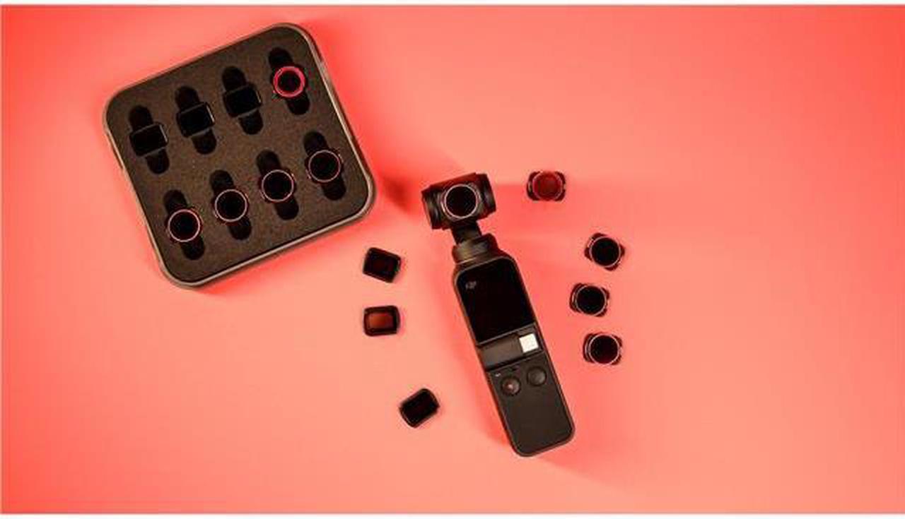 Alt view image 2 of 5 - Freewell All Day ND & ND/PL Filter Kit for DJI Osmo Pocket and Pocket 2, 8-Pack