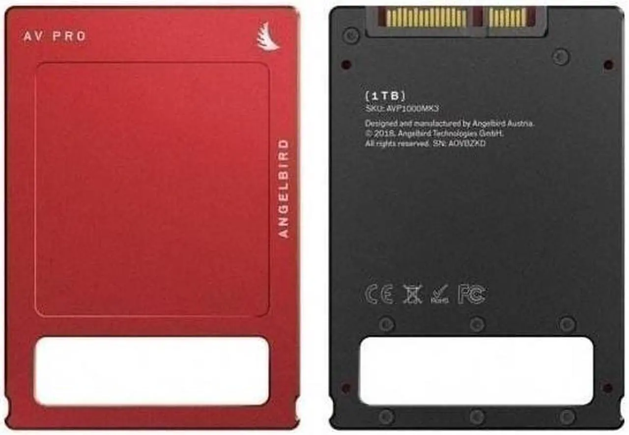 Alt view image 2 of 9 - Angelbird AV PRO MK3 1TB SATA III 6 Gb/s 2.5" Internal SSD #AVP1000MK3
