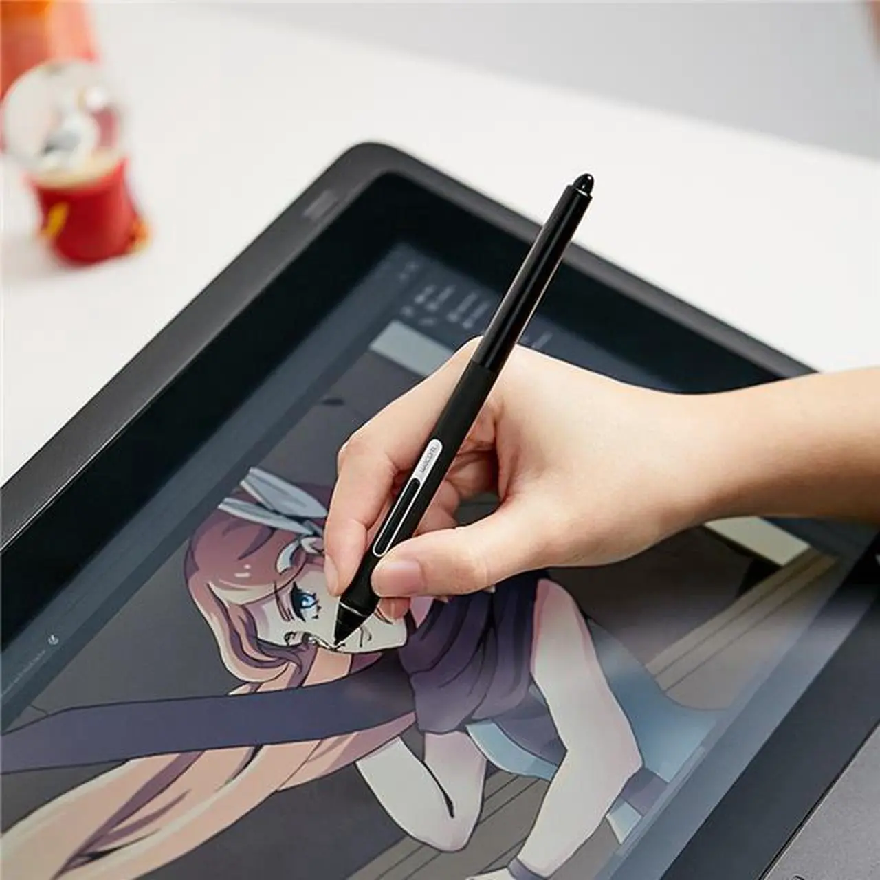 Alt view image 3 of 4 - Wacom Pro Pen Slim, Black (KP301E00DZ)