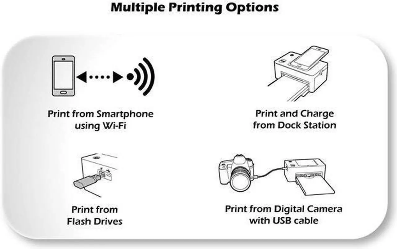 Alt view image 3 of 16 - Minolta Instapix 2 in 1 Instant Print Digital Camera & Bluetooth Printer