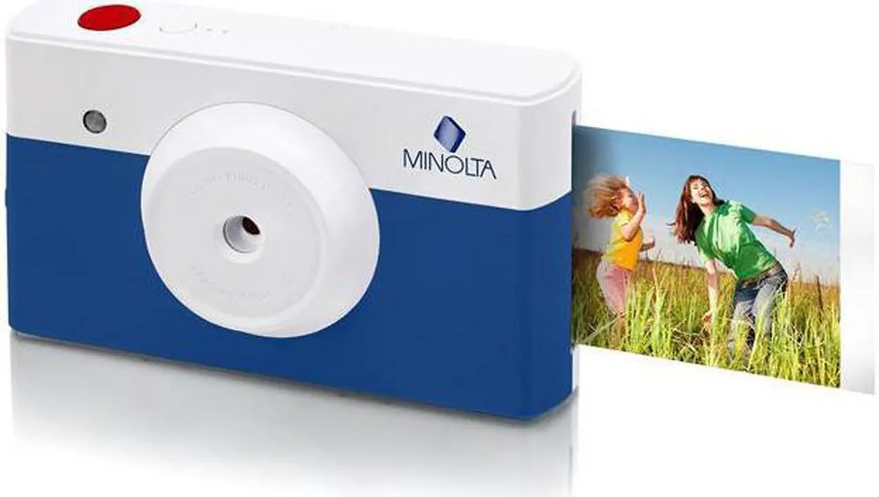 Main image of Minolta Instapix 2 in 1 Instant Print Digital Camera & Bluetooth Printer