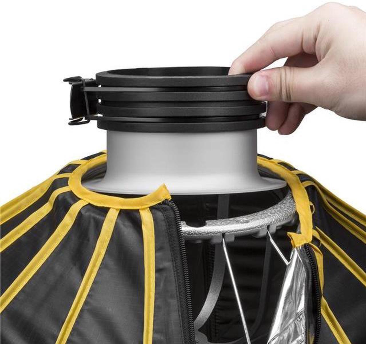 Alt view image 4 of 4 - Glow EZ Lock Quick Softbox Speedring Insert 144mm for Profoto #EZ-L-SRA-PROFOTO