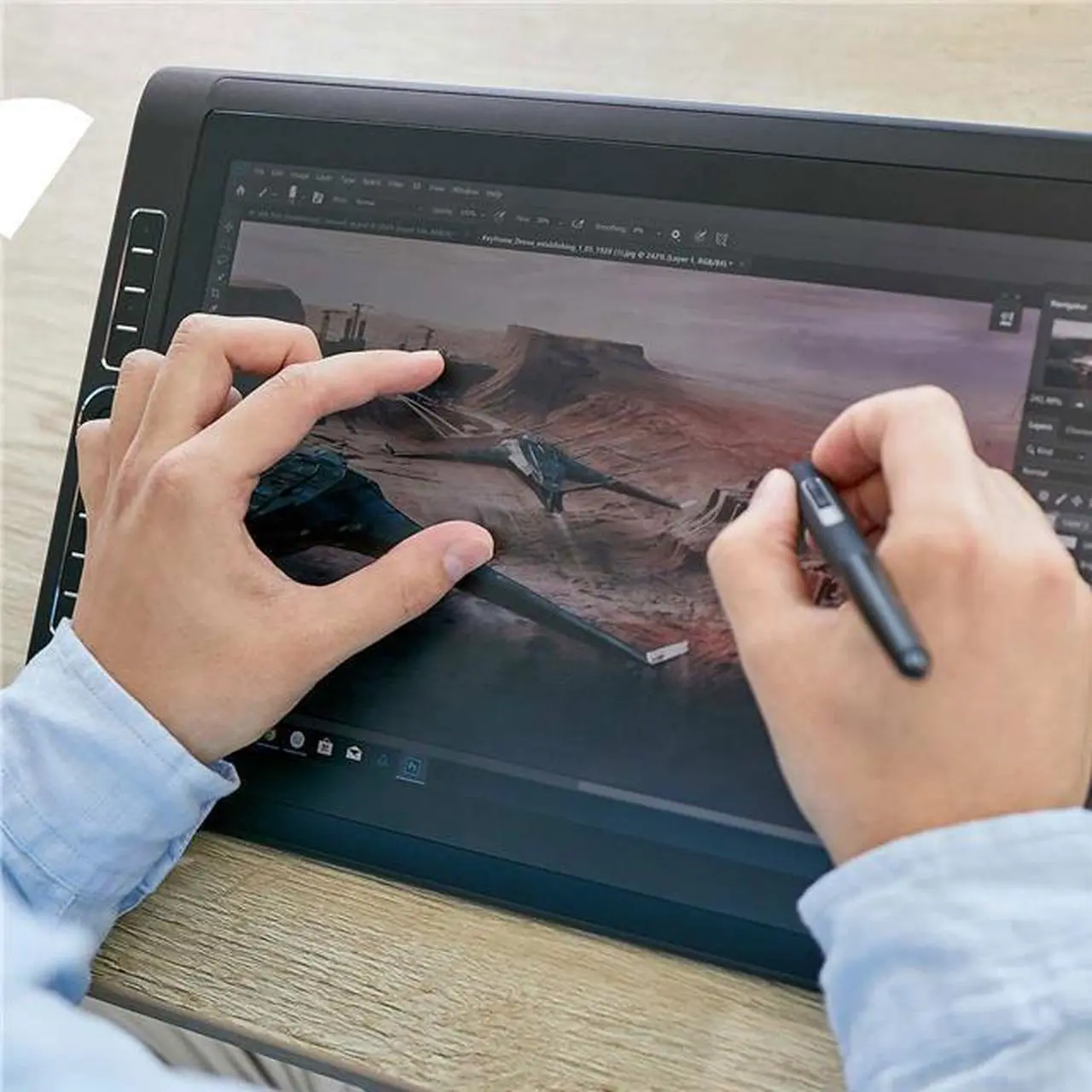 Alt view image 3 of 9 - Wacom Mobile Studio Pro 16" Windows 10, Intel Core i7, 512GB SSD: Second Generation (DTHW1621HK0A)
