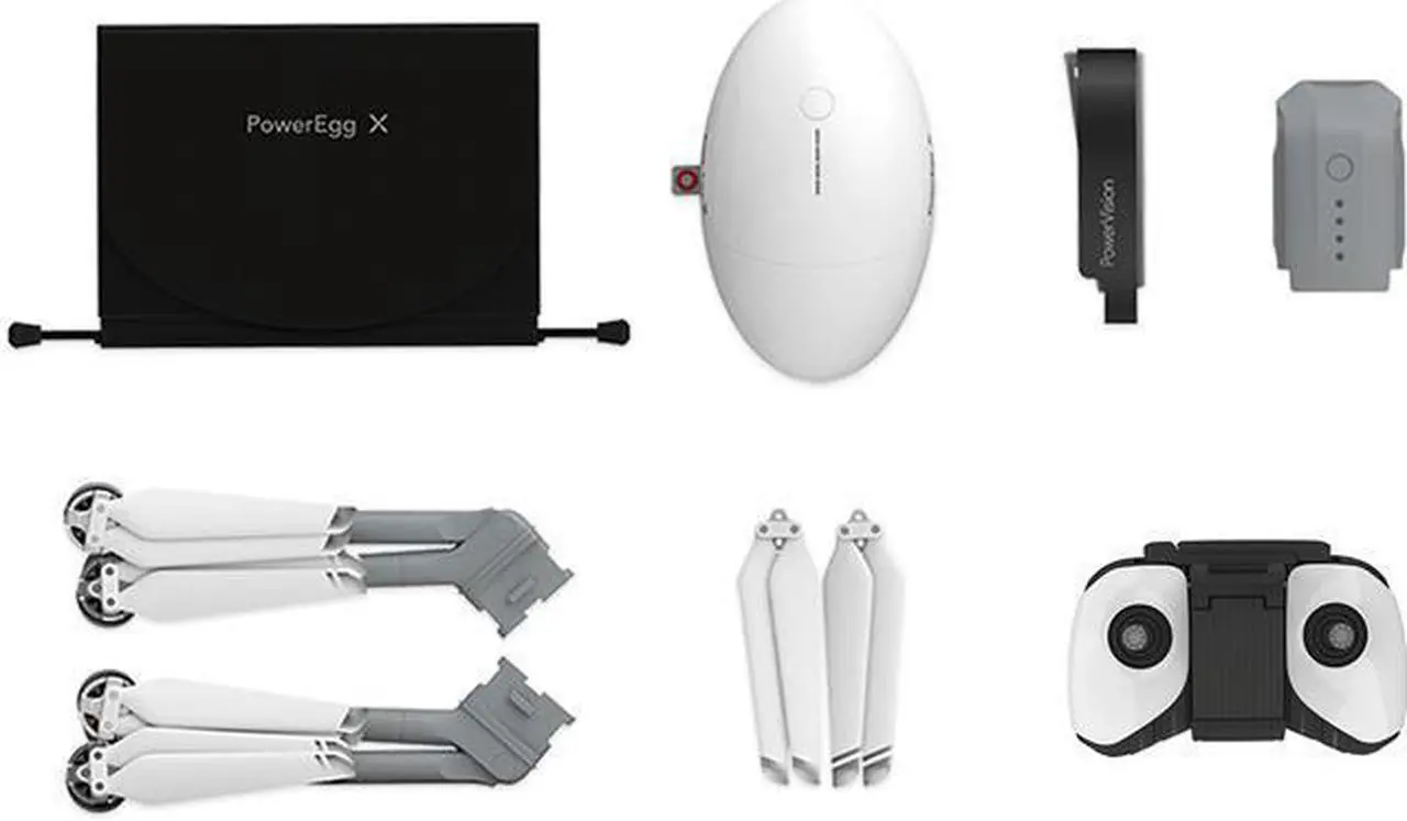 Alt view image 2 of 14 - PowerVision PowerVision PowerEgg X Explorer AI Camera & Drone #PXE10