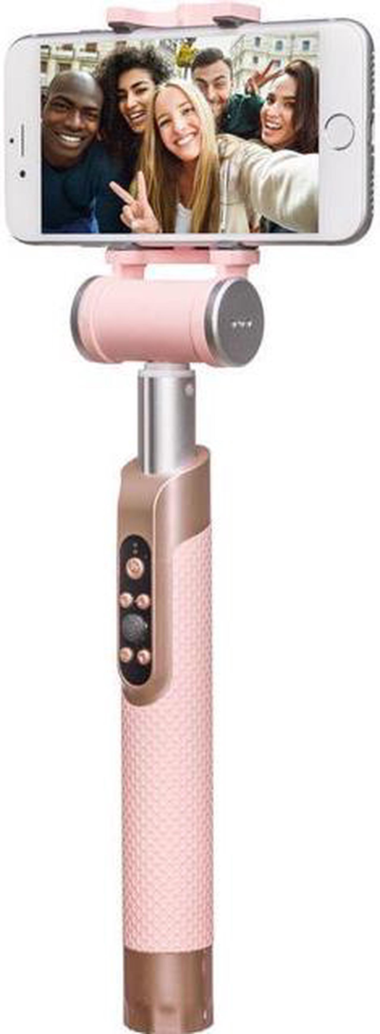 Alt view image 5 of 5 - Pictar Smart Selfie Stick with Rechargeable Battery, Milennial Pink #MWPTSLFMP30