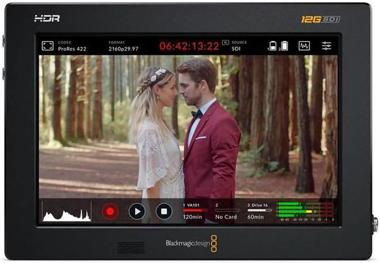 Main image of Blackmagic Design Video Assist 7" 12G-SDI HDMI HDR Recording Monitor