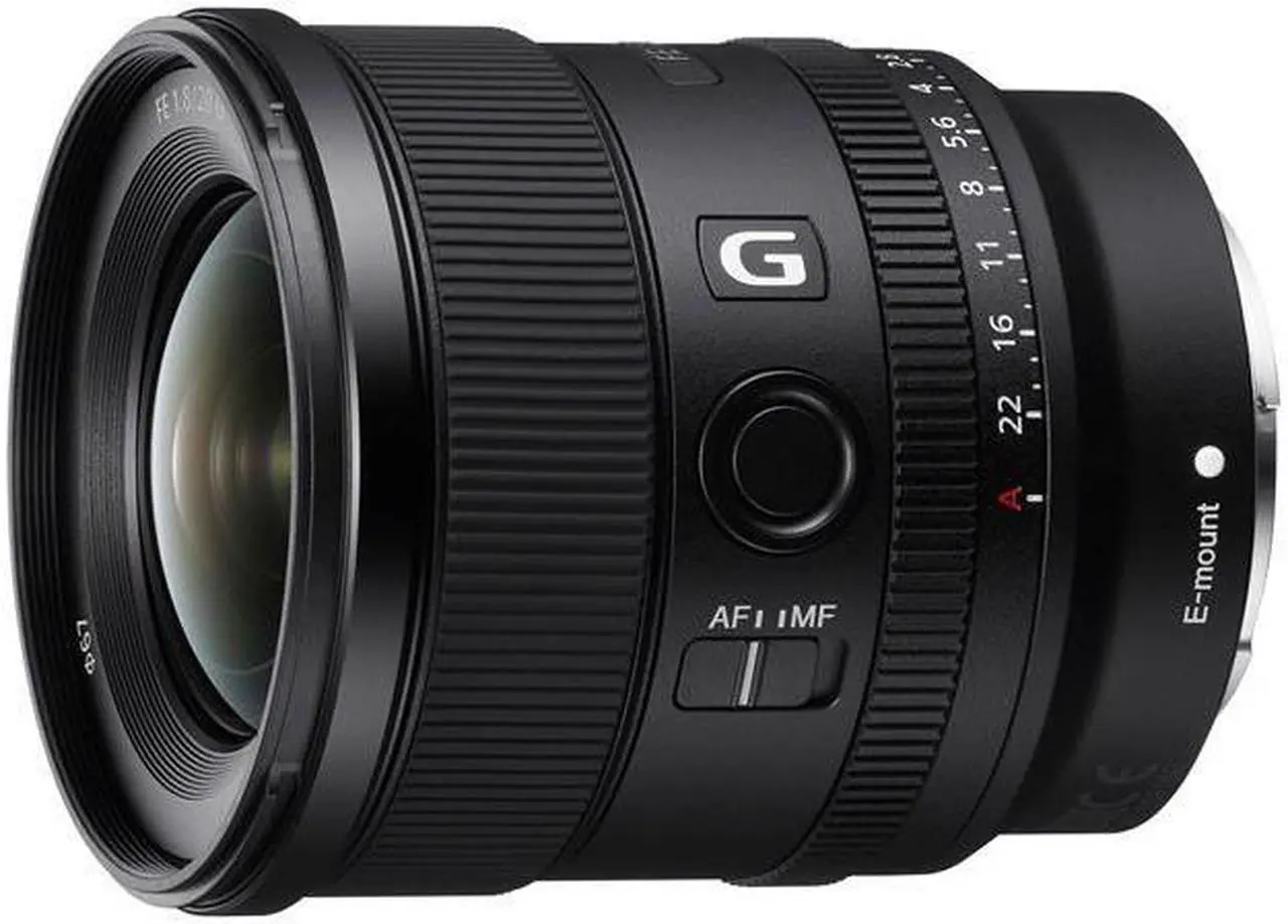Main image of Sony FE 20mm f/1.8 G Full-Frame Large-Aperture Ultra-Wide Angle G Lens