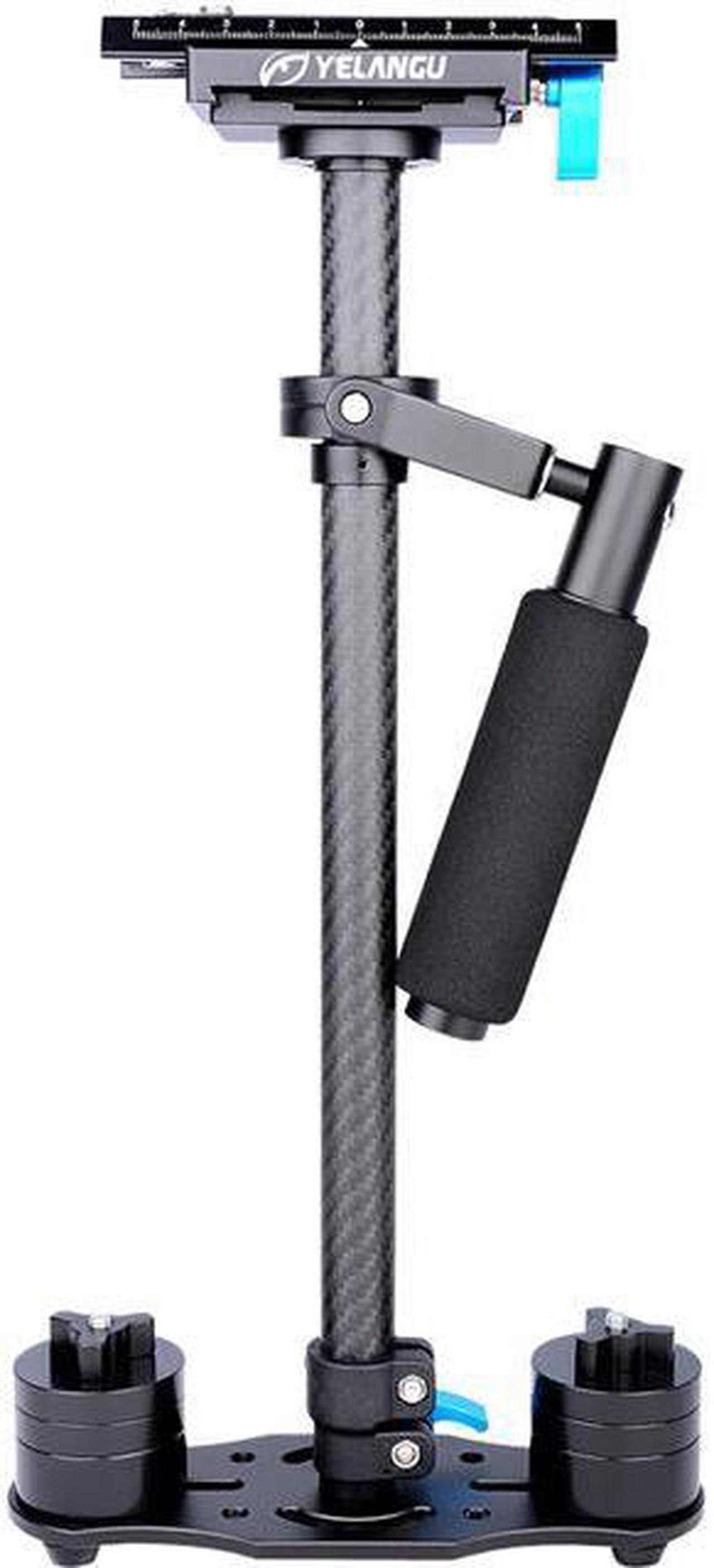 Main image of YELANGU S60T Carbon Fiber Handheld DSLR Camera Stabilizer, Black #S60T-BLACK