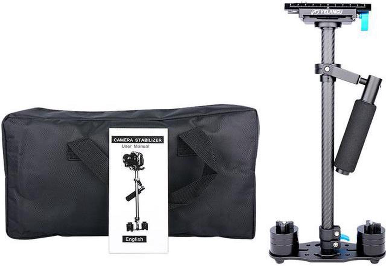 Alt view image 2 of 5 - YELANGU S60T Carbon Fiber Handheld DSLR Camera Stabilizer, Black #S60T-BLACK