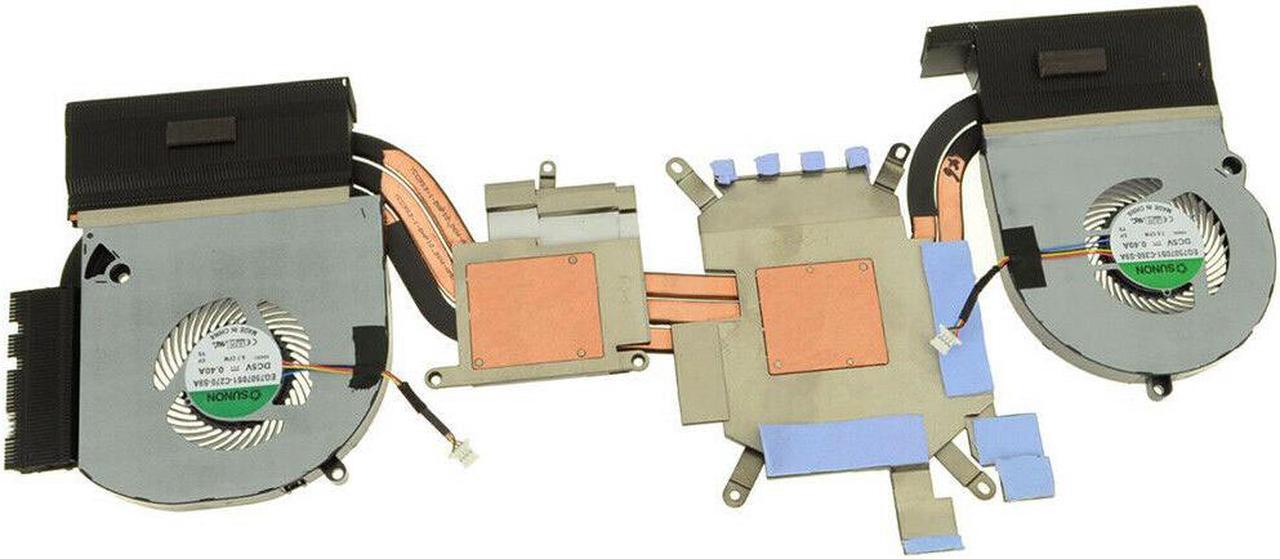 Main image of New CPU+GPU Cooling Fan with Heatsink Compatible with Dell Alienware 15 R3 R4 P69F NVIDIA 1080 P/N:09J75K 9J75K AT1JM005SS0