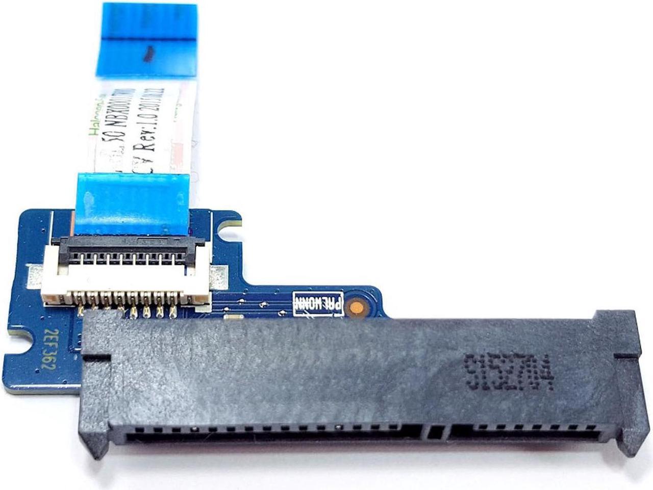 Main image of New HDD SATA Hard Drive Connector Adapter with Cable for HP 15-AC028CA 15-AC028DS 15-AC029DS 15-AC037CL 15-AC037NR 15-AC048CA 15-AC055NR 15-AC061NR 15-AC063NR 15-AC071NR 15-AC078NR 15-AC103CA