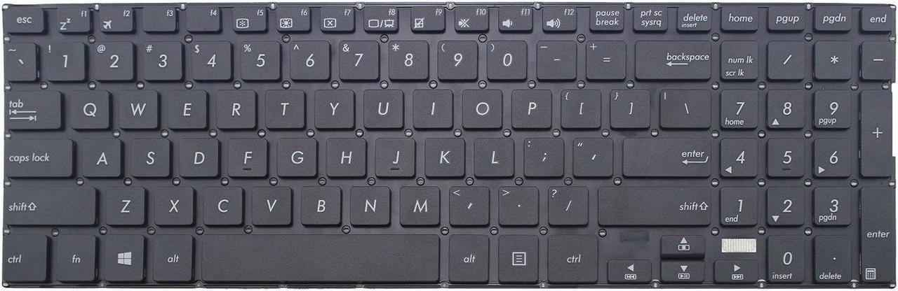 Main image of New Laptop Backlit Keyboard (with Frame) for Toshiba satellite P855-S5200 P855-307P855-S10G P855-S32G series , US layout black color