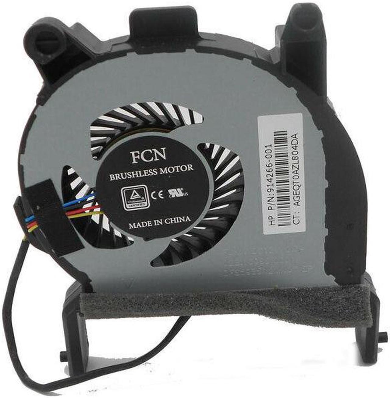 New CPU Cooling Fan for Replacement for HP ProDesk mini 600 G3 400 G3 P/N:BUC0712HB-00 914266-001