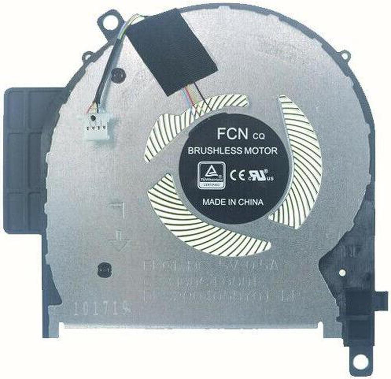 Main image of New CPU Cooling Fan Replacement for HP Envy 15M-CN 15M-CN0011DX 15M-CN0012DX TPN-W134 15M-CP 15M-CP0011DX 15M-CP0012DX Laptop P/N: L20107-001 460.0ED01.0001 L23569-001