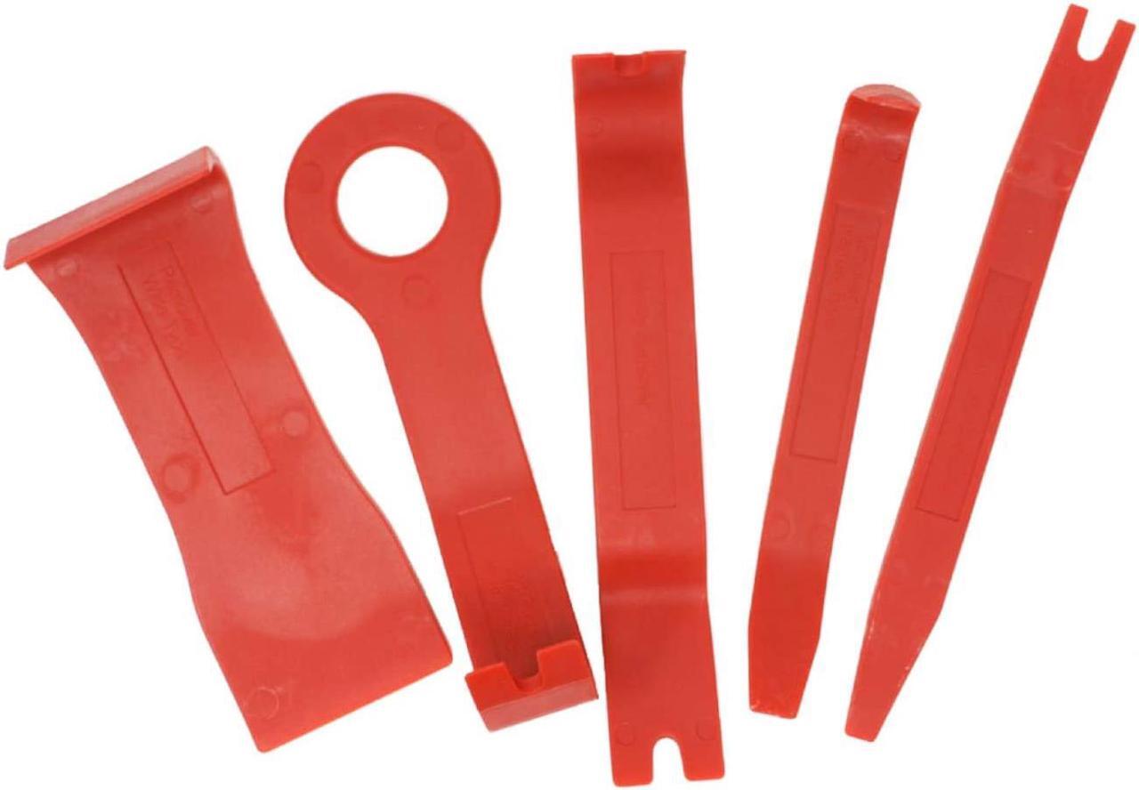 Alt view image 2 of 2 - Autocraft - Composite Removal Tool Kit for Fastner & Molding | Specialty Mechanic Tools for Automotive Snap on Trim Panel and Molding Removal